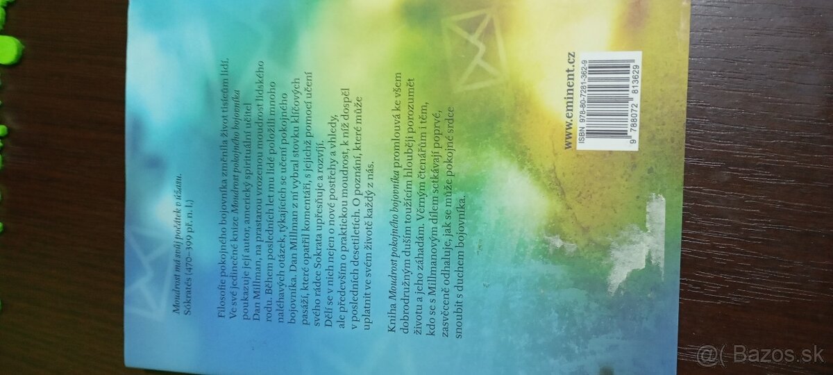 3 knihy Dan Millman – Cesta pokojného bojovníka + Múdrosť + - 2