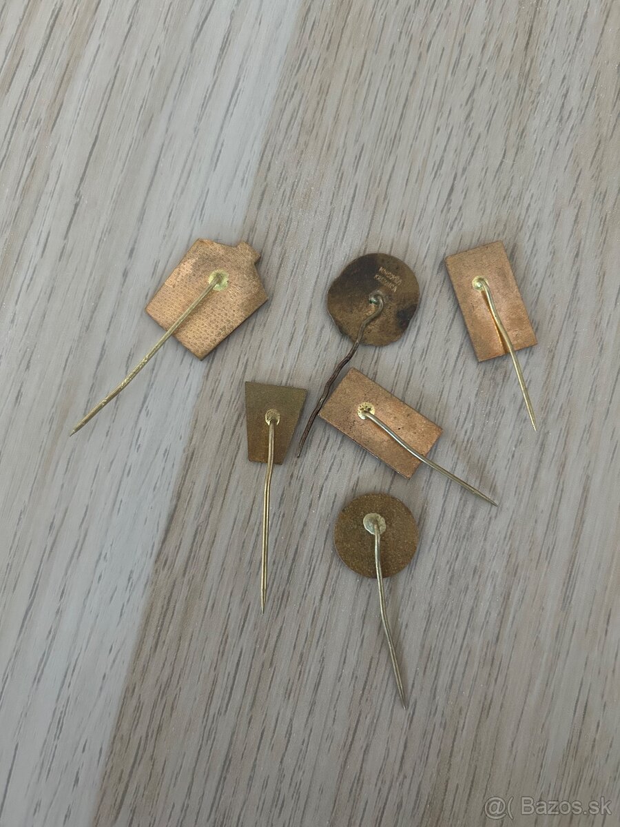 SNB PSVB VB odznaky - 2