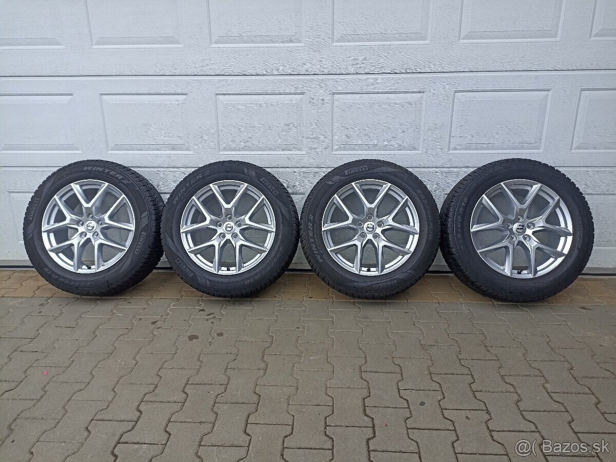 Orig. zimná sada Volvo 5x108 R18 + Pirelli Winter 235/60 R18 - 2
