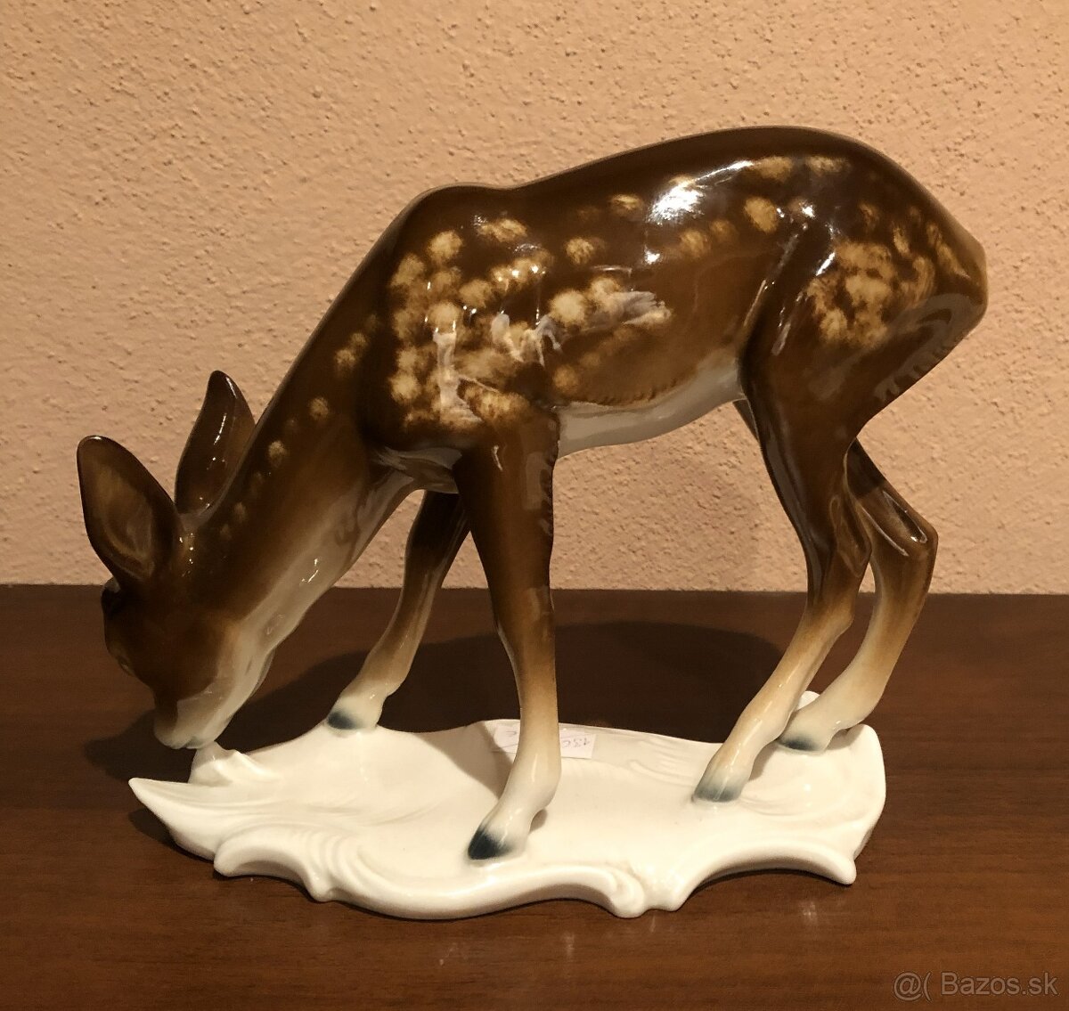 089 – Metzler & Ortloff , Germany , soška , porcelán, Srna - 2