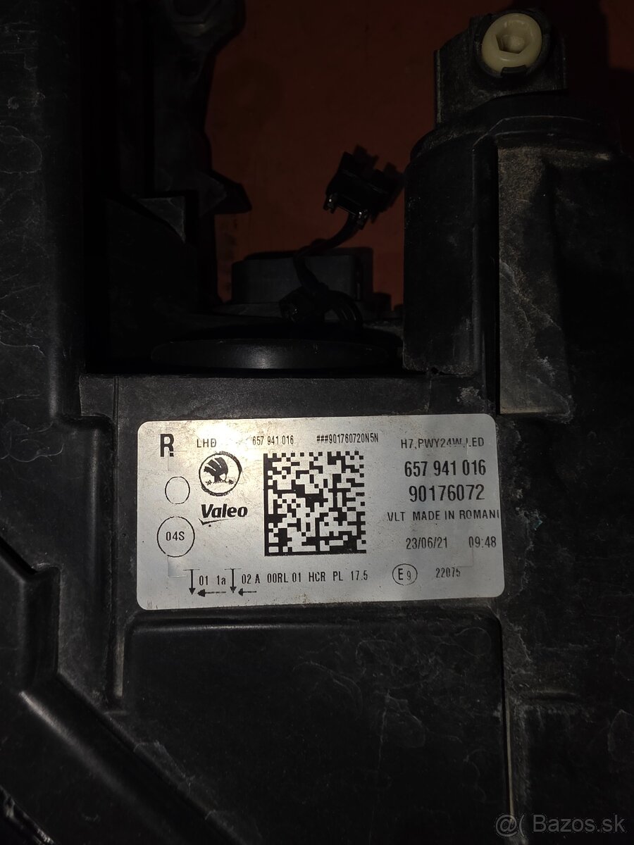 Svetlo škoda scala - 2