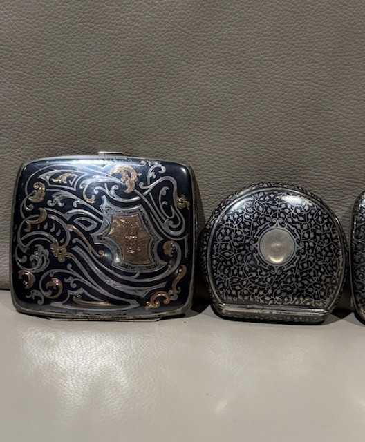 strieborné tabatierky a krabičky na tabak - 2