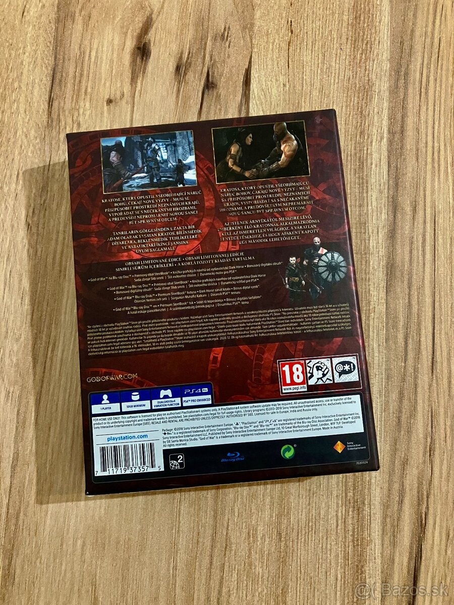 God of War Limited Edition PS4 CZ - 2