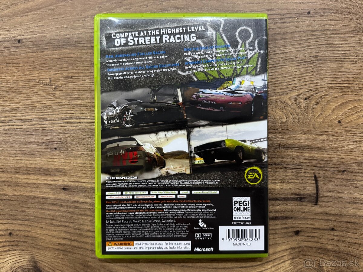 Hra Xbox 360 - Need for Speed ProStreet - 2