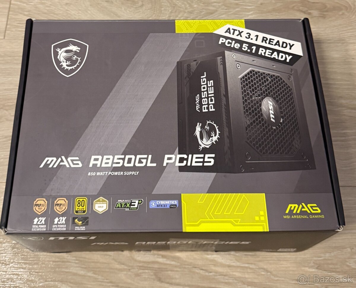 MSI Mag A850GL PCIE5 850W - 2