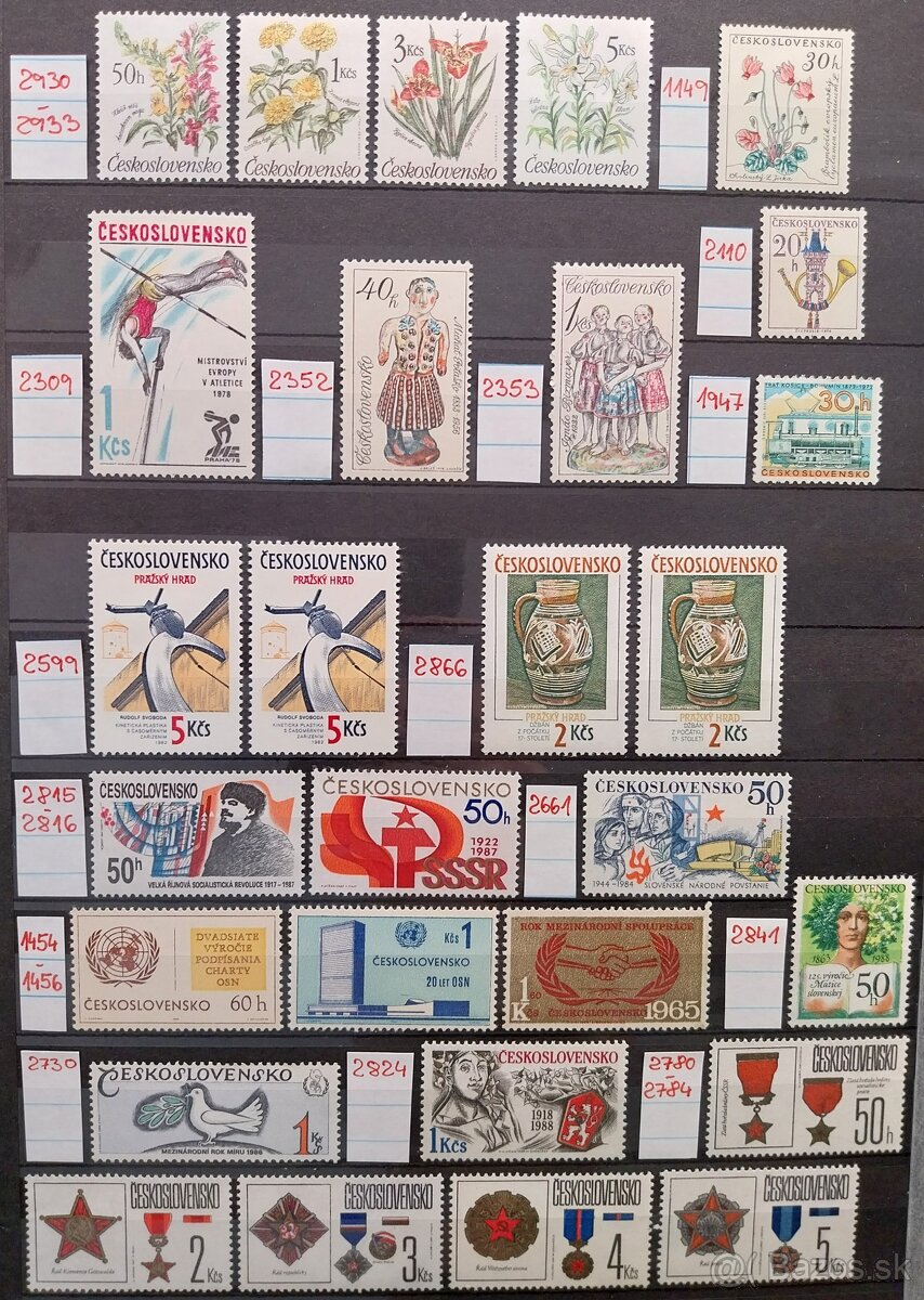 Známky ČESKOSLOVENSKO – 2 - 2