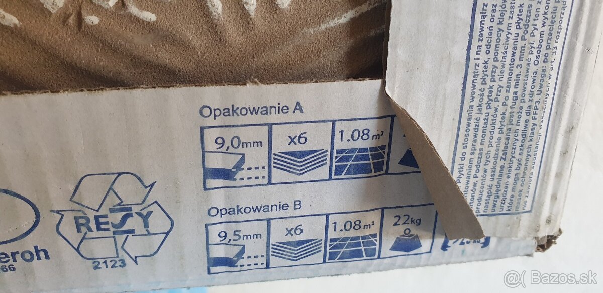 dlažba gres Lapato white 600mmx300mm - 2