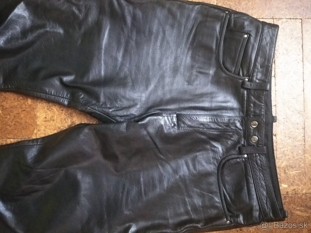 Kožené nohavice zn. Polo - 2