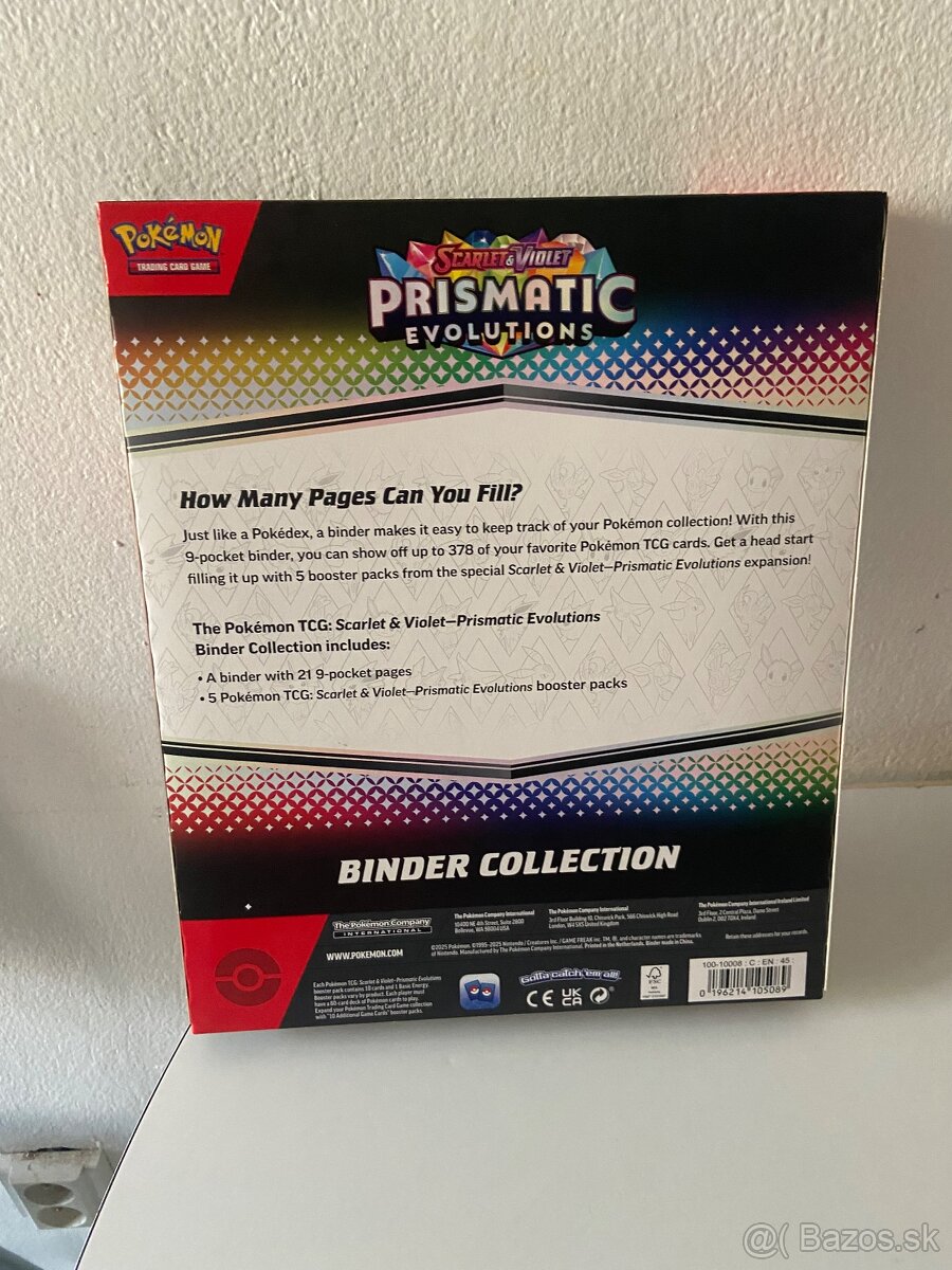 Pokemon binder collection prismatic evolution - 2