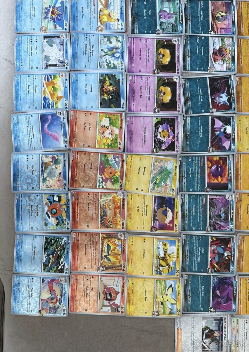 🔥 Predám bulk REVERSE HOLO kariet - 2