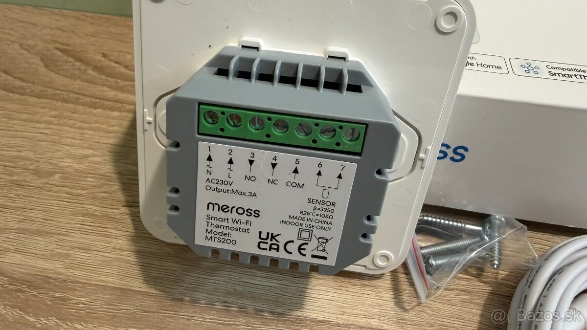 Smart Wi-Fi Termostat, Meross MTS200 - 2