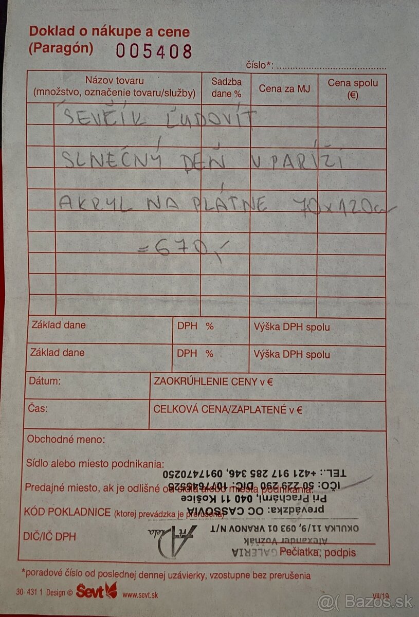 Ručne maľovaný obraz - 2