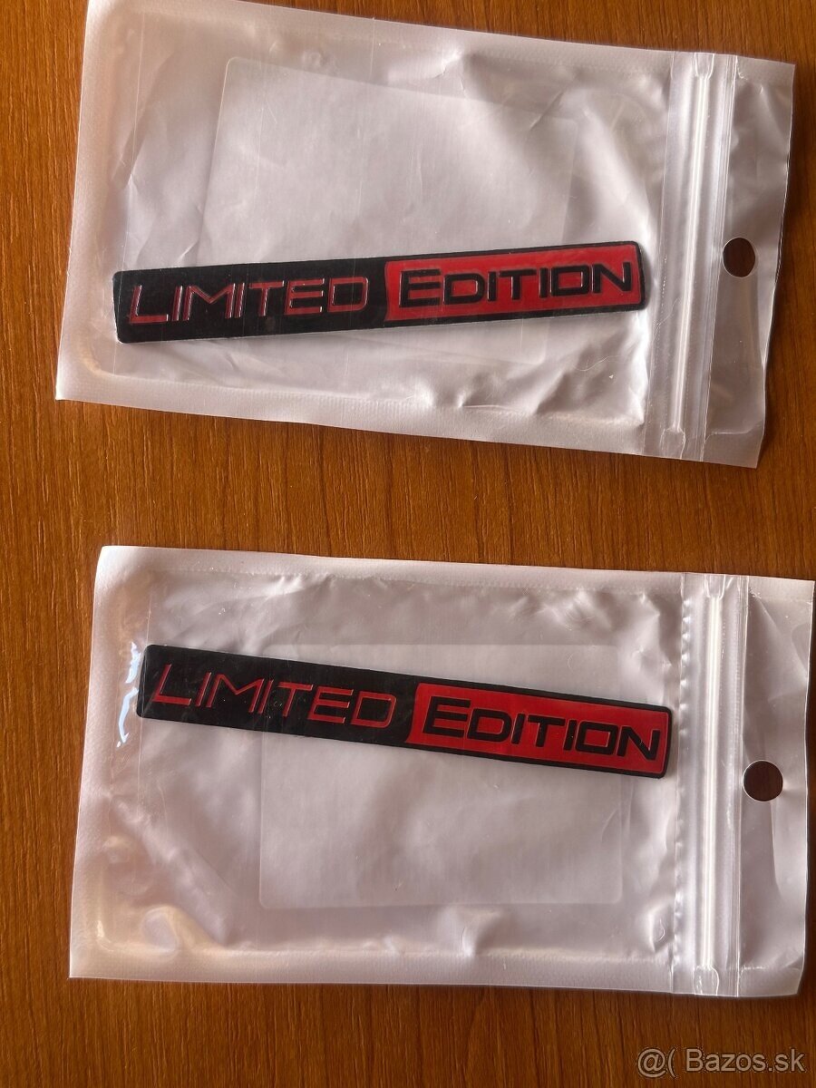 Limited edition stitok plechony nálepka ‼️‼️ - 2