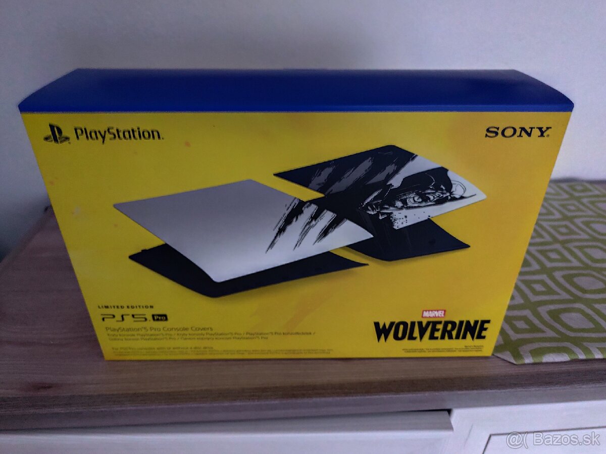 Ps5 pro kryty Marvel Wolverine Adamantium - 2