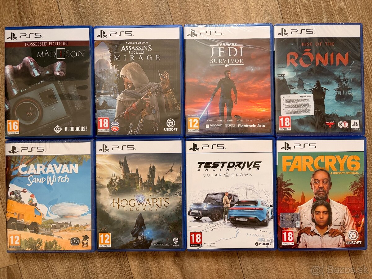 Predám hry na Playstation 5 PS5 - 2