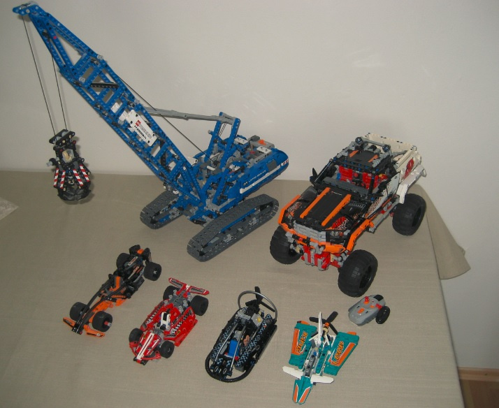 LEGO Technic 6 modelov - 2