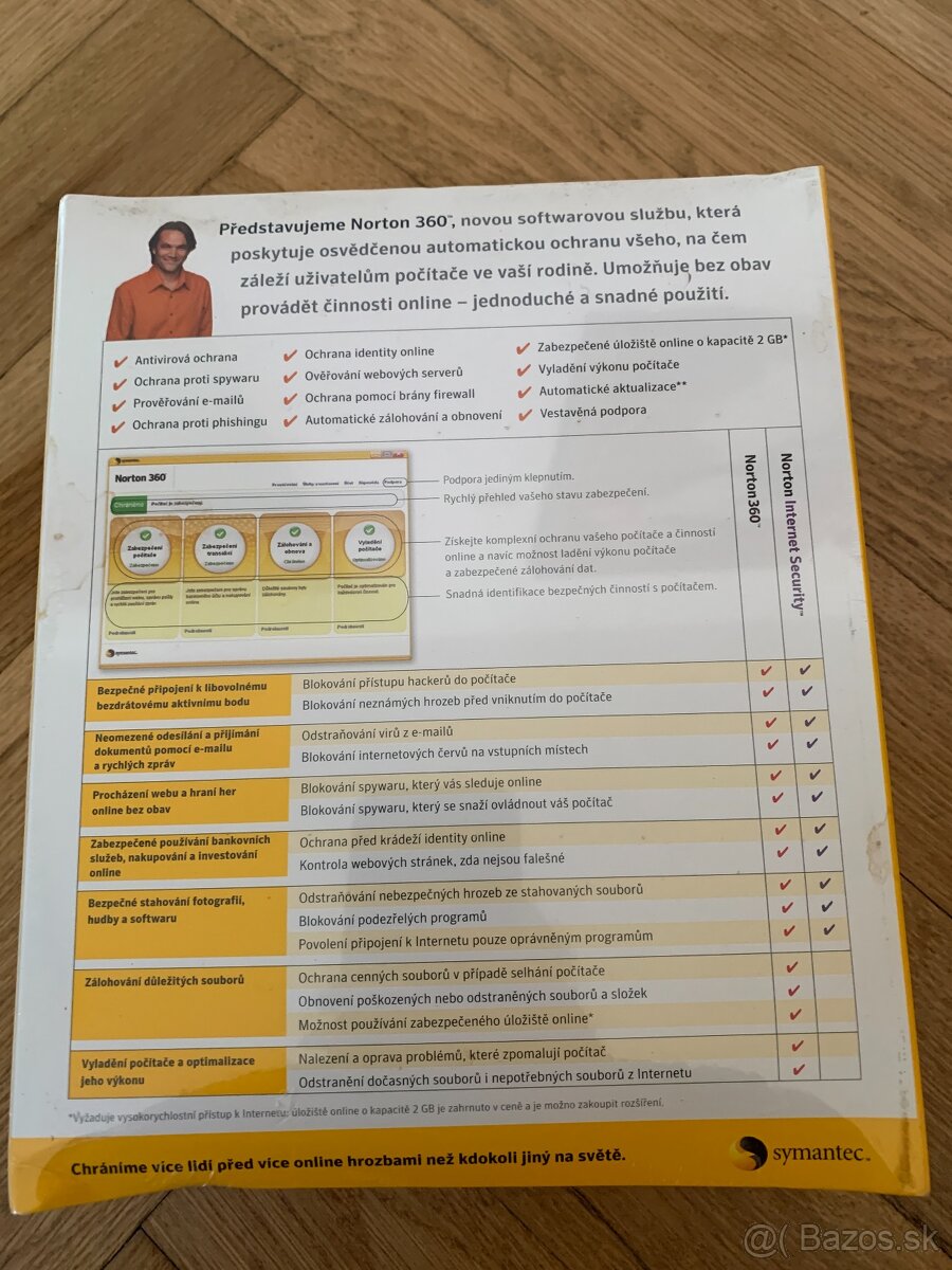 Predám antivírusový program Norton 360 - 2