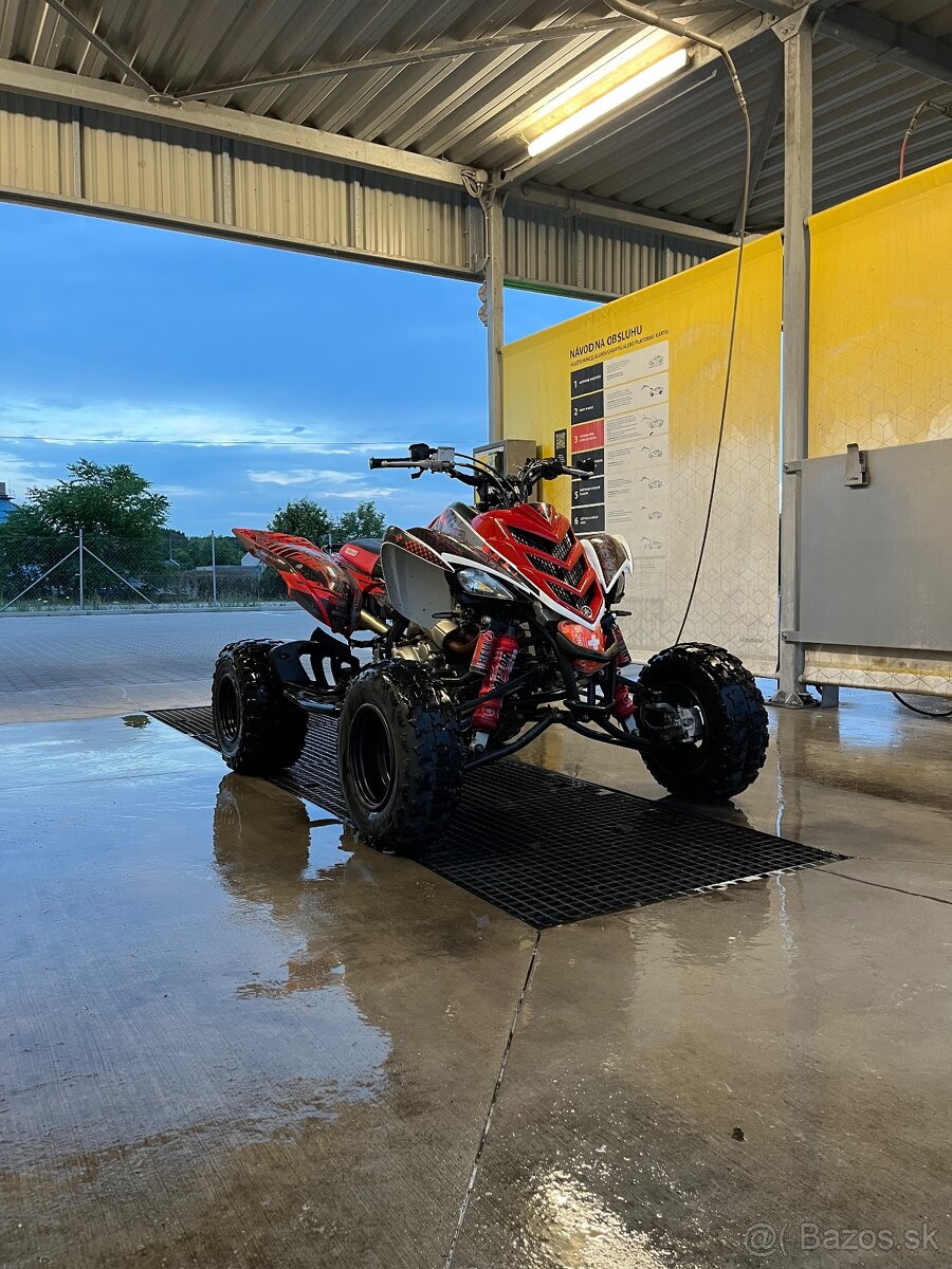 Yamaha Raptor 700 po GO motora+ doplnky - 2