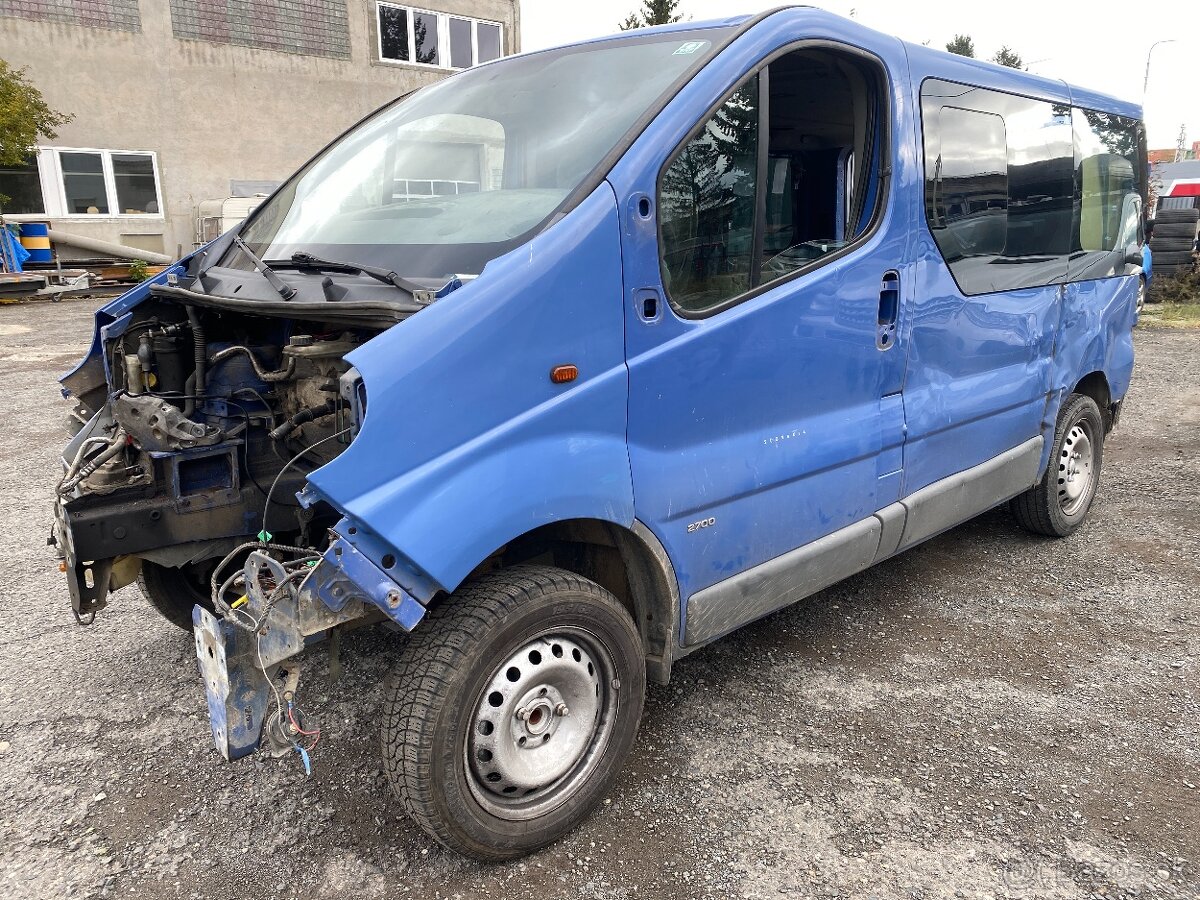 Rozpredam opel vivaro renault trafic 1,9 dci 2,0 dci 2,5 dci - 2