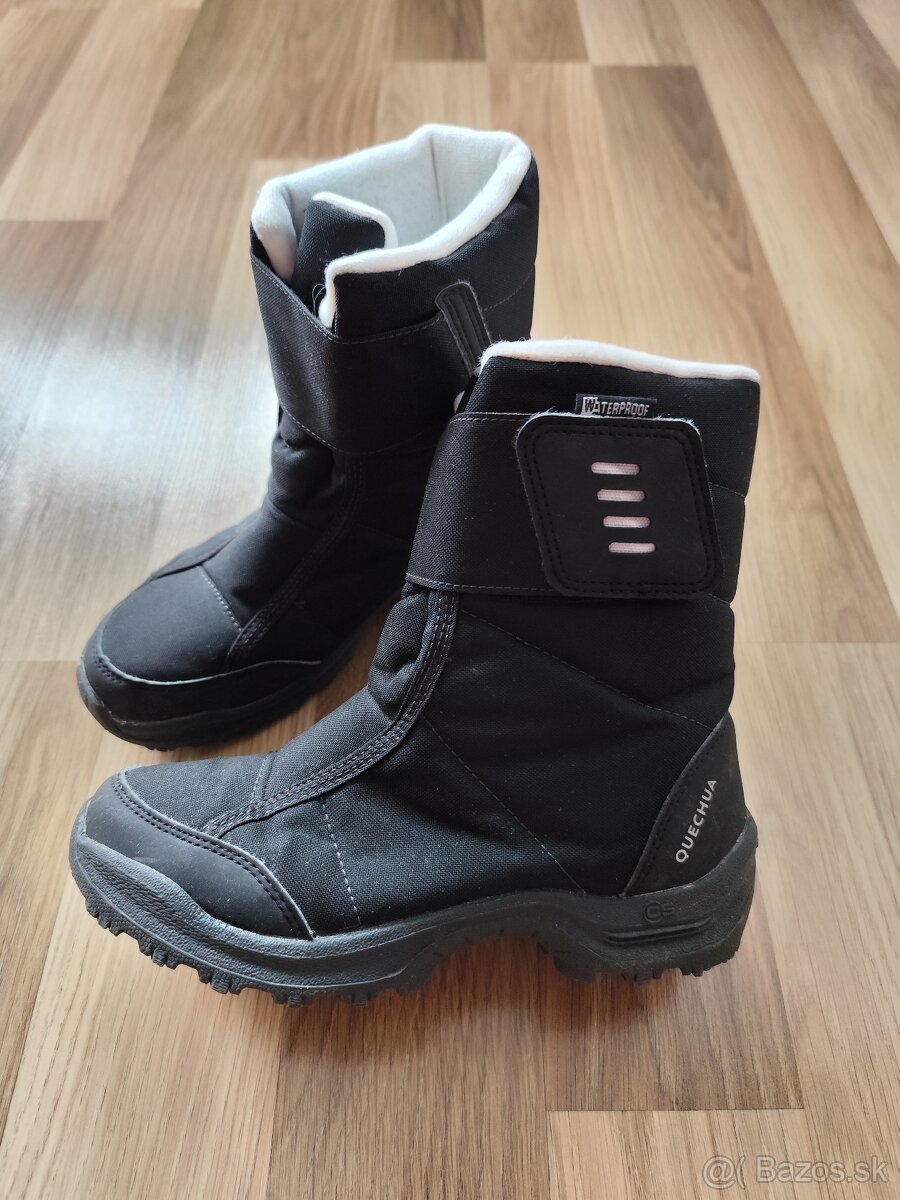 QUECHUA detské zimné nepremokavé čižmy - 2