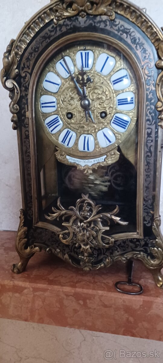 Démange Rollin À Paris Starožitné hodiny boulle 1850 - 2