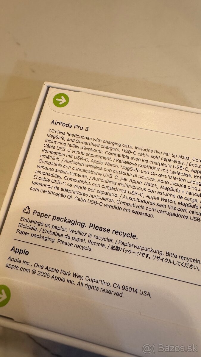 Airpods Pro 3 nové, nerozbalené - 2