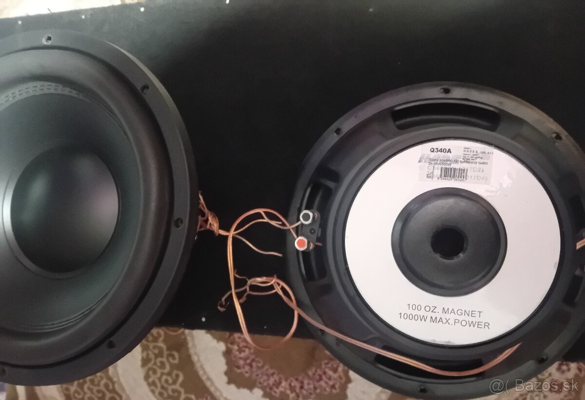 Subwoofer 12" basaky repraky repro - 2