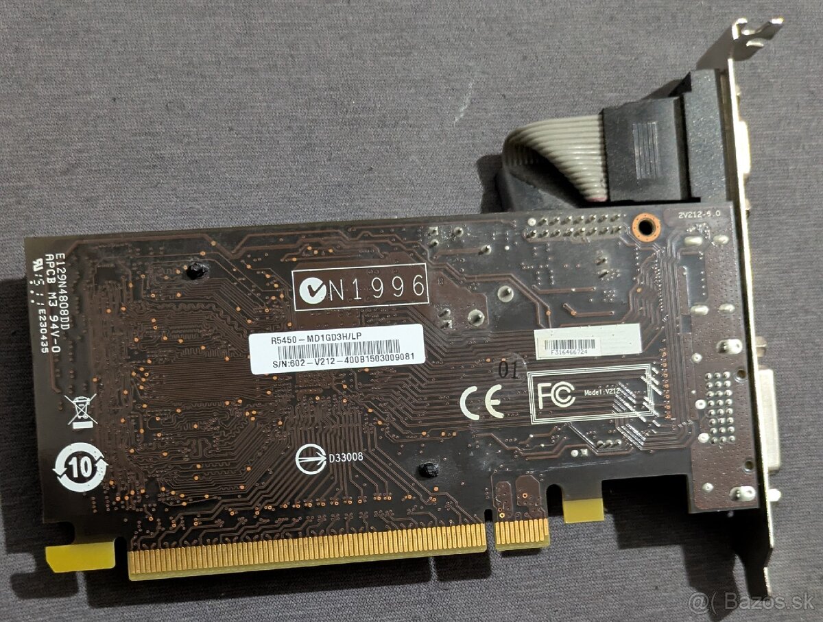 AMD Radeon R5 450 1GB Low Profile - 2