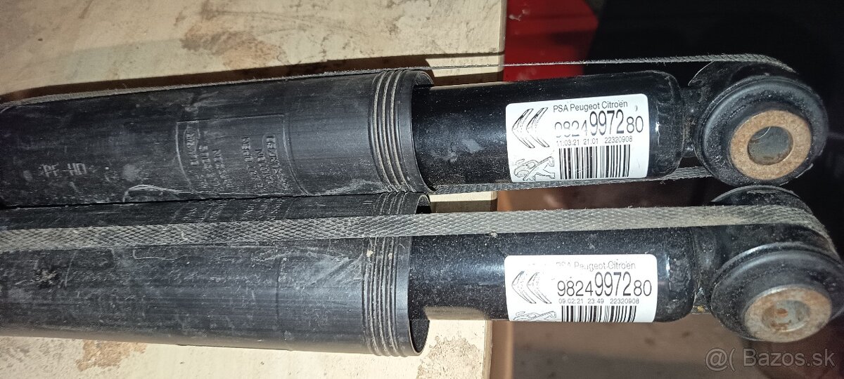 Tlmiče zadné Citroen C3 od rv 2016 - 2