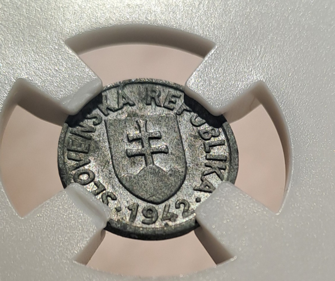 5 halier slovenský štát 1942 - 2