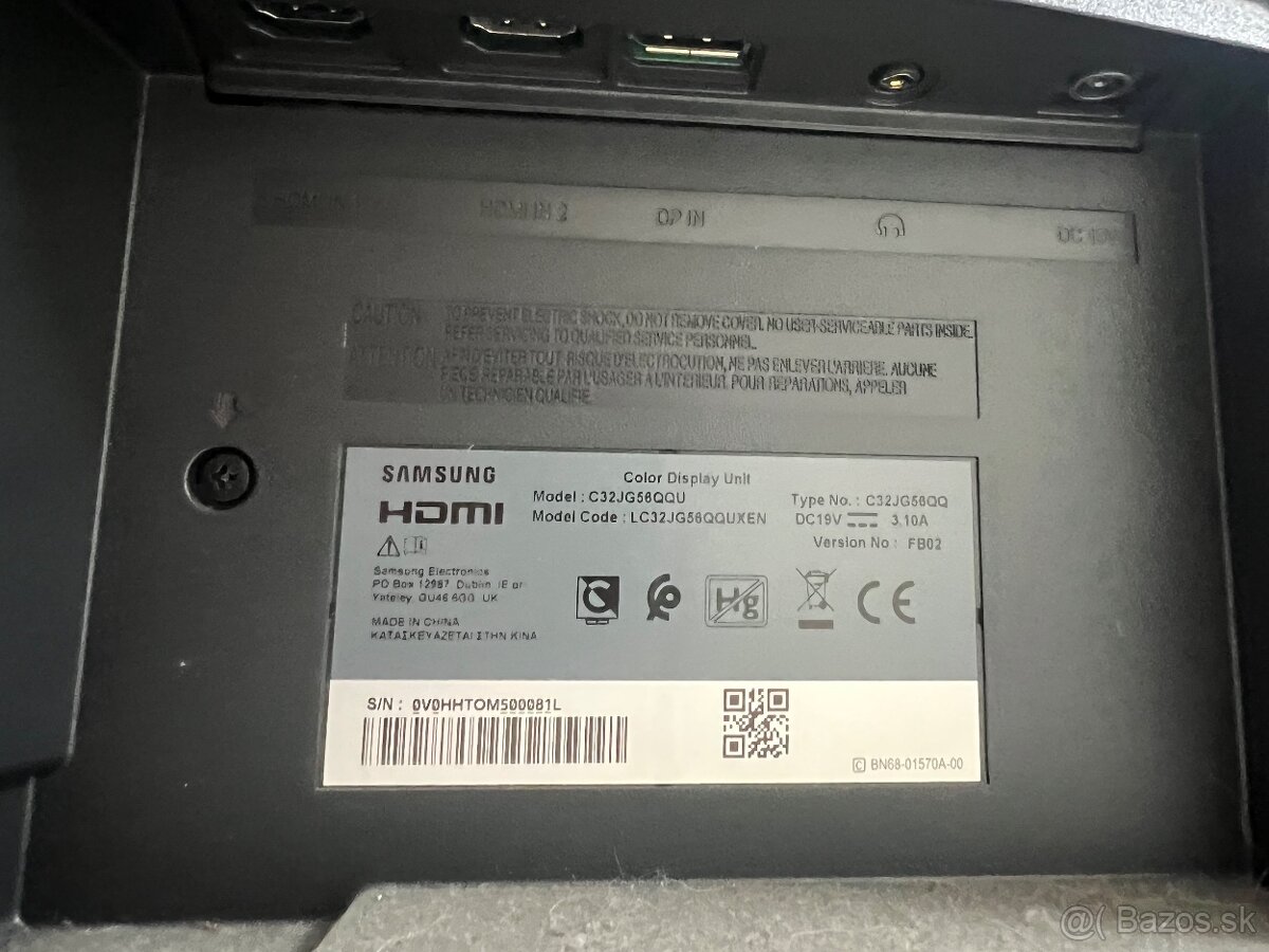 Monitor Samsung C32JG56 - 2