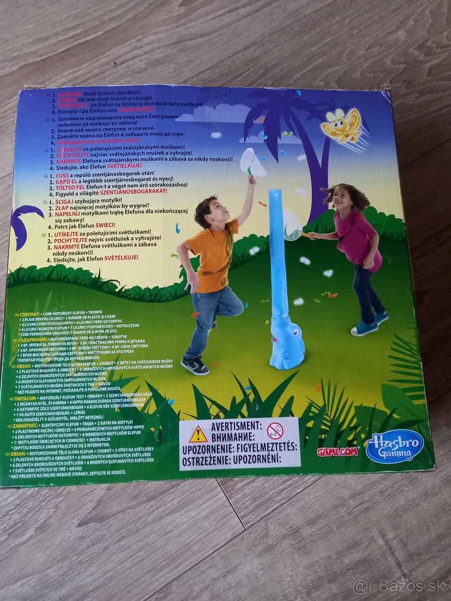 Hra Elefun (fúkací slon) - 2