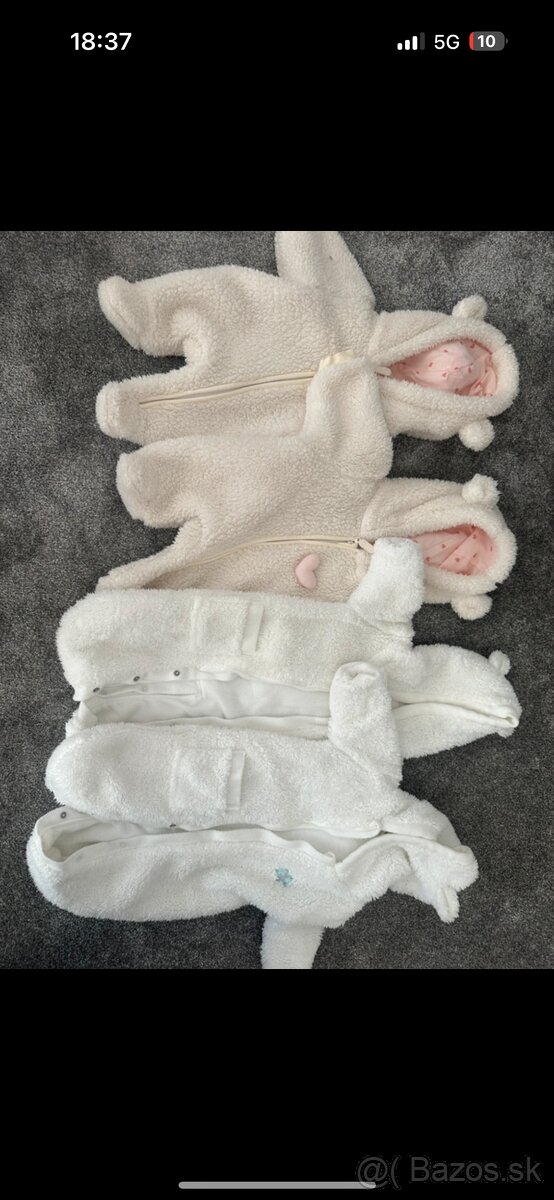 Balík oblečenia pre dvojičky dievčatá - 2