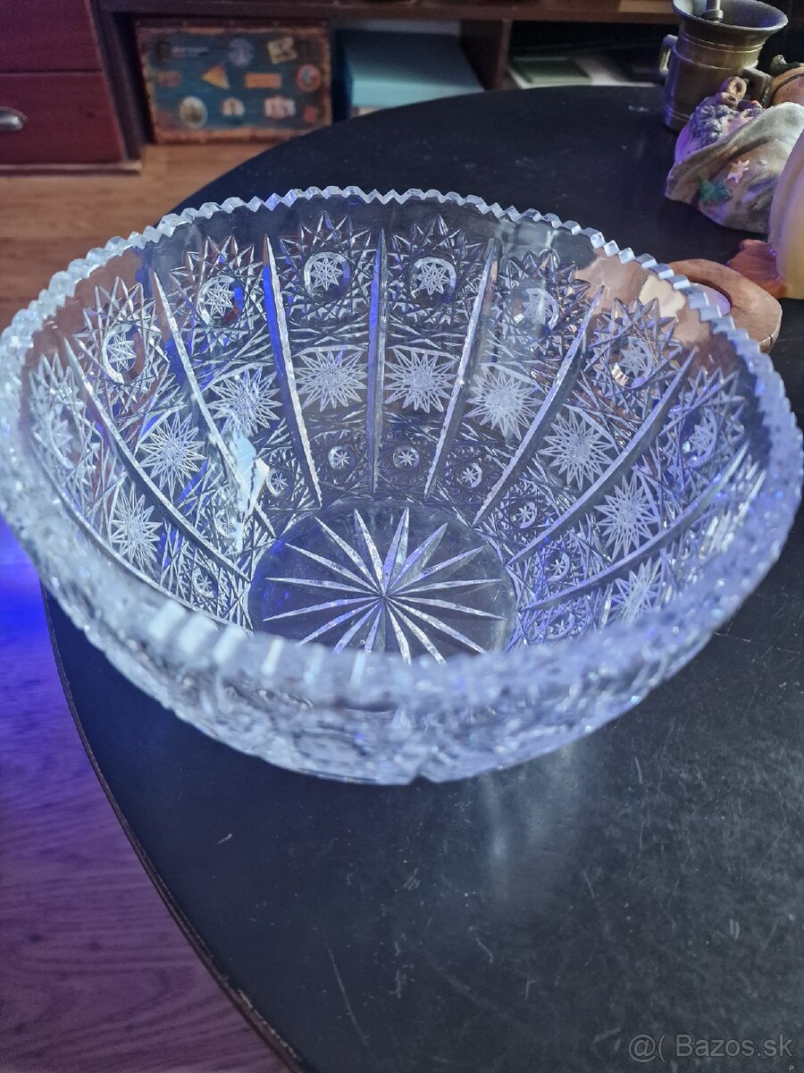 Bohato zdobené kryštálova mysa - 2