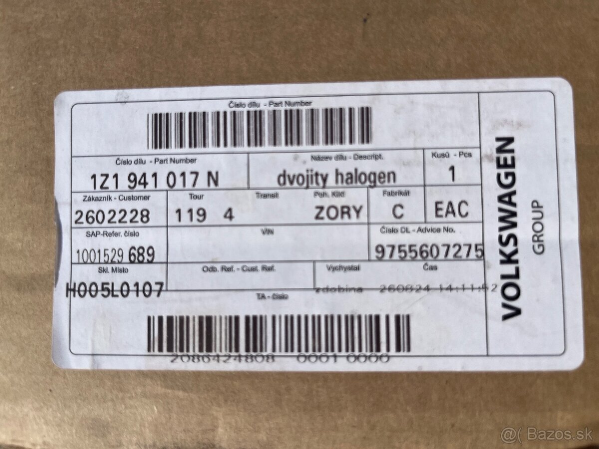 Predný svetlomet - 2