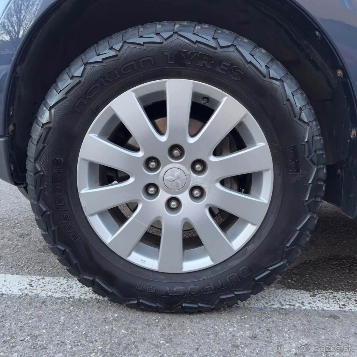 Originál disky 265/60 R18 Pajero - 2