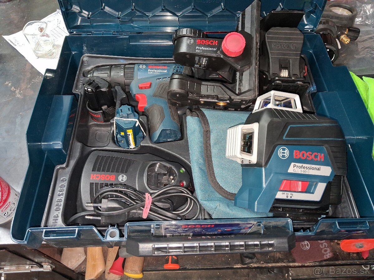 Predám laser BOSCH Čiarový laser GLL 3-80 C - 2