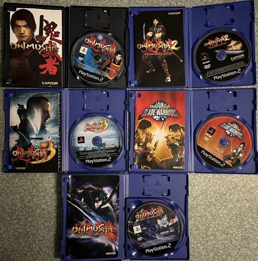 Predám zbierku hier ONIMUSHA na playstation 2 - 2