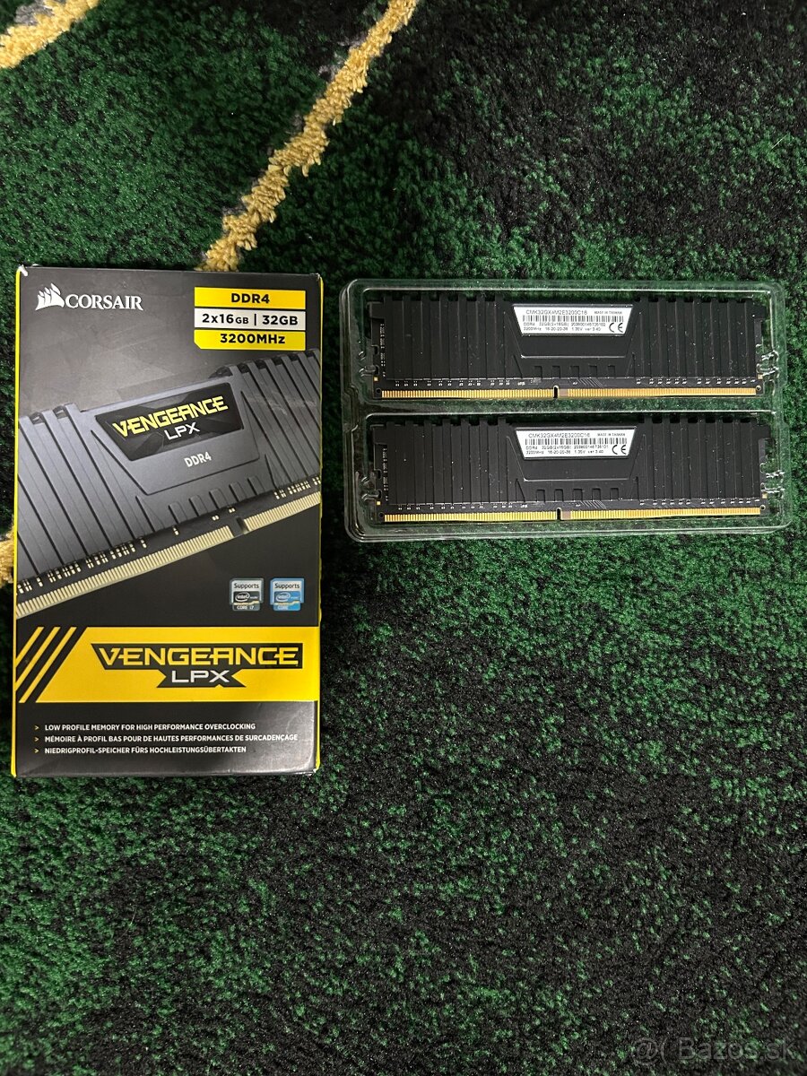 Ram DDR4 32GB (2x16) Corsair 3200MHz - 2