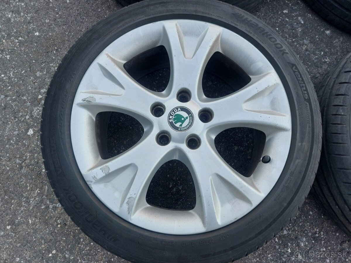 ELEKTRÓNY PNEUMATIKY ŠKODA PALLAS R17 5X112 7JX17 - 2