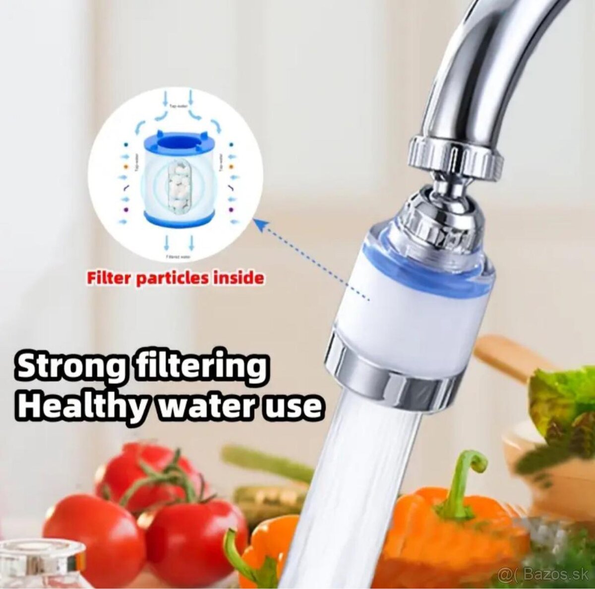 Nástavec na kohútik s filtrom-čističom - 2