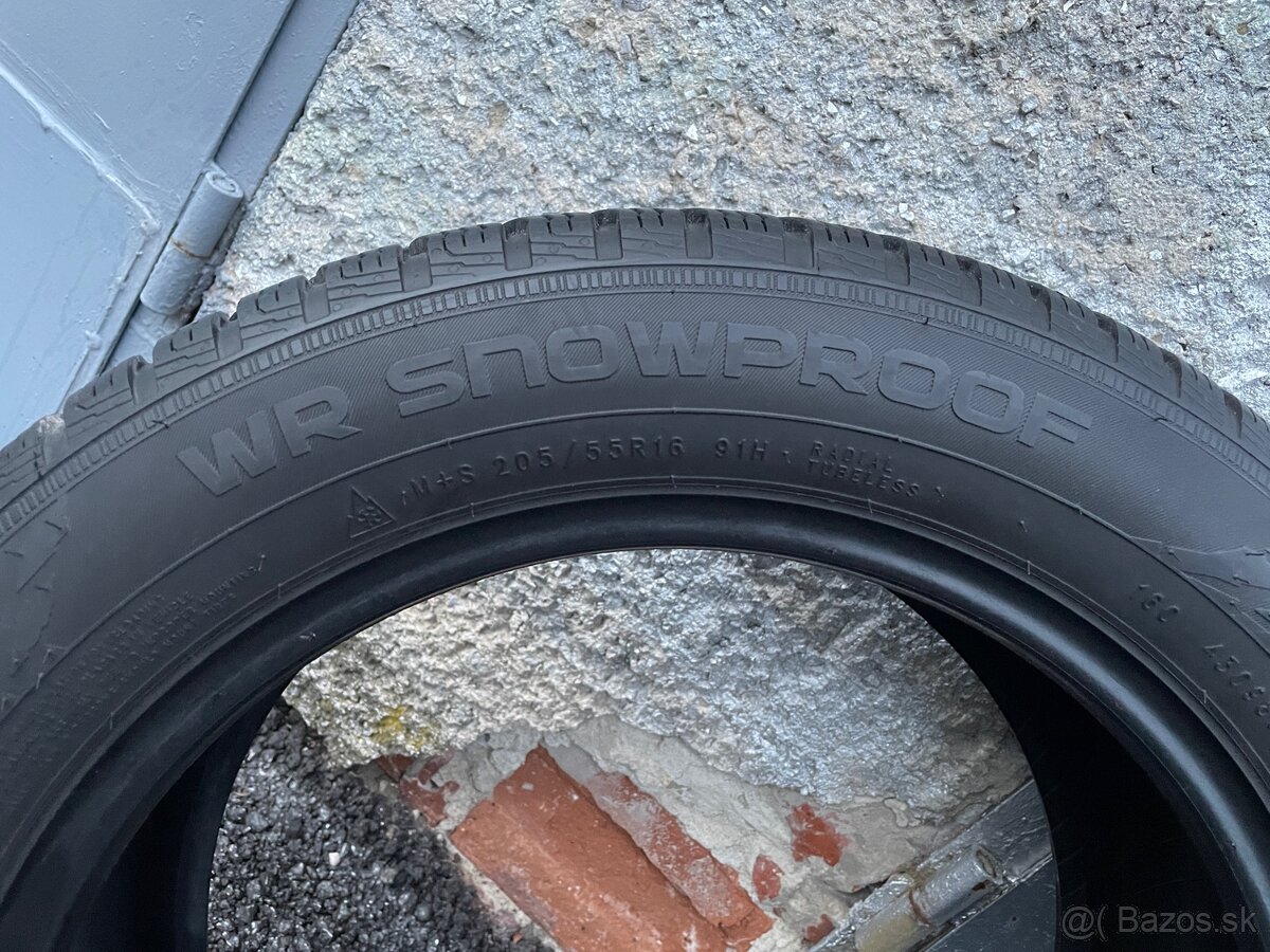 Zimné pneu 205/55 R16 Nokian 4ks - 2