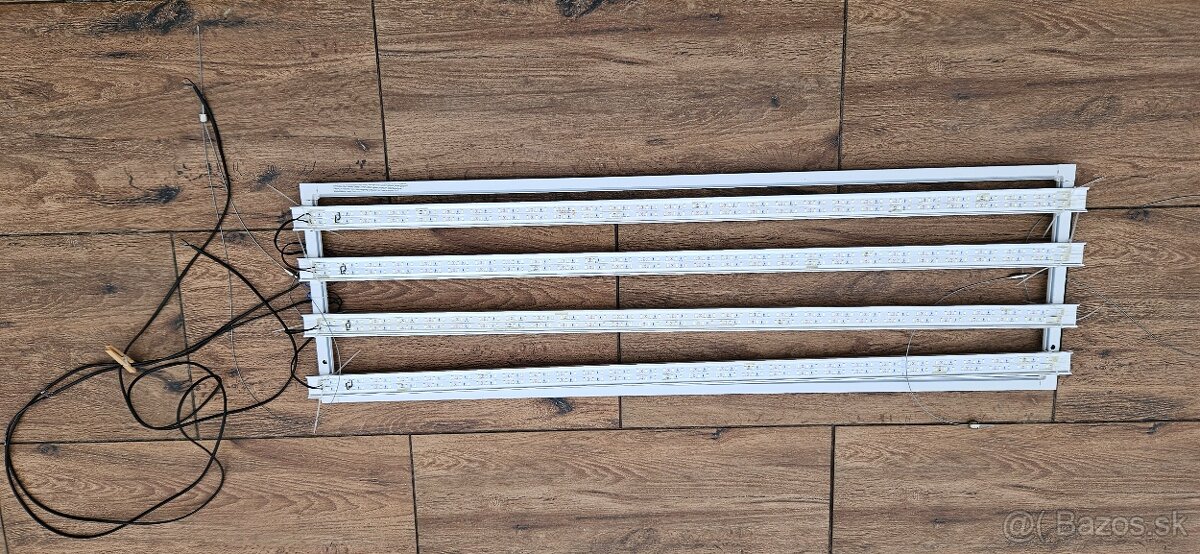 LED svetlo (648xLED) nad akvarium, zavesne - 2