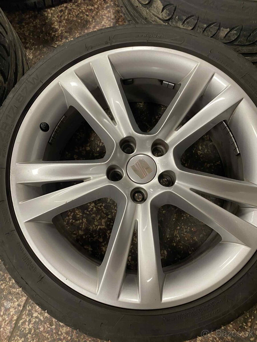 ALU 5x100 R17 pneu,215/40 R17 - 2