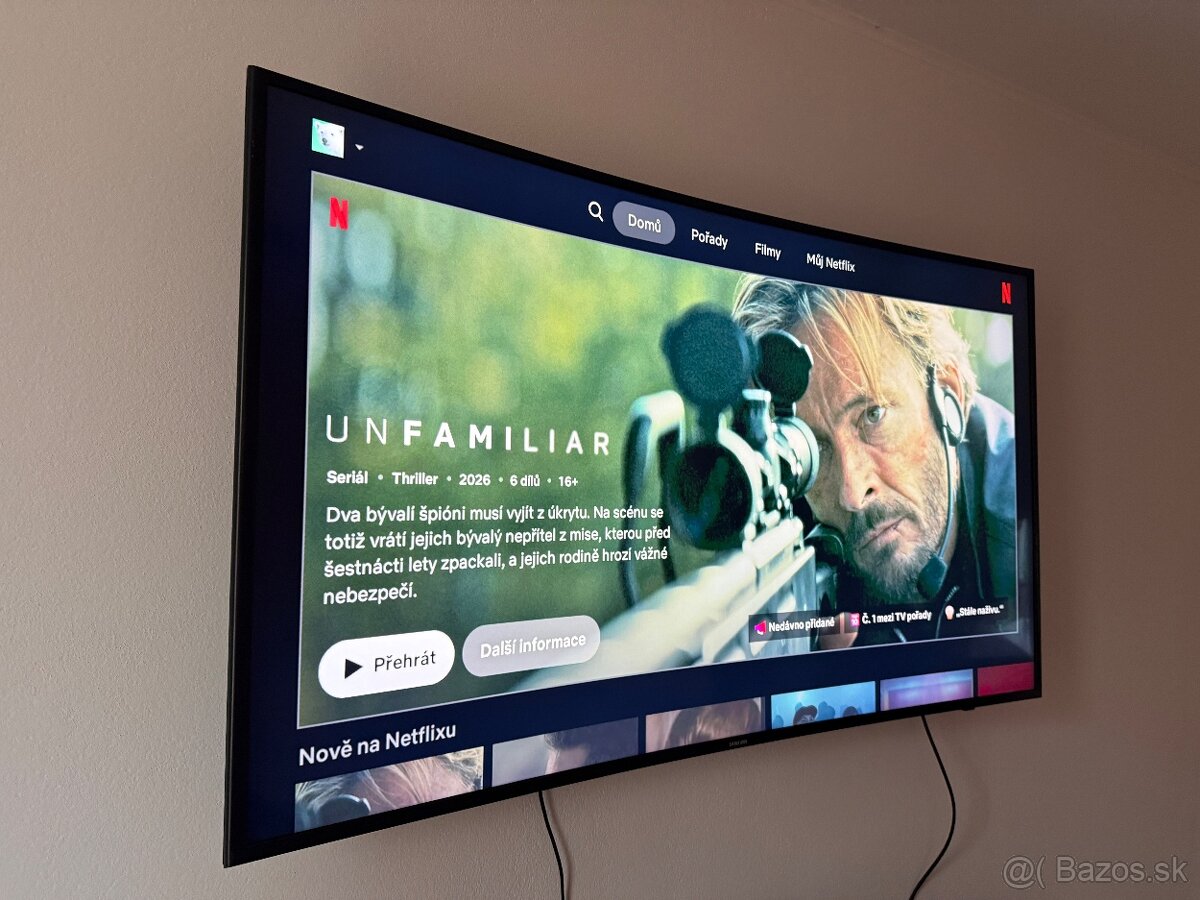 Samsung Televízor 4k zahnutý - 2