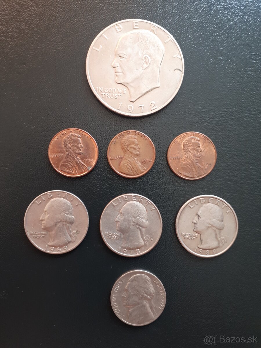 Ponúkam na predaj mince USA - 2