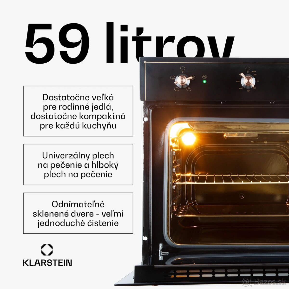 Elektrická rúra Klarstein Vilhelmine - 2