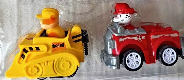 PAW PATROL auta s figurkami - 2