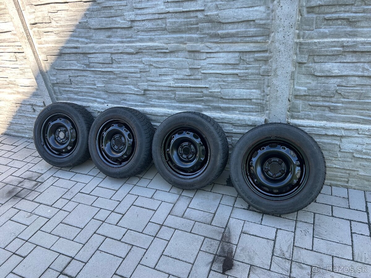 Kolesa R14 5x100 s puklicami - 2