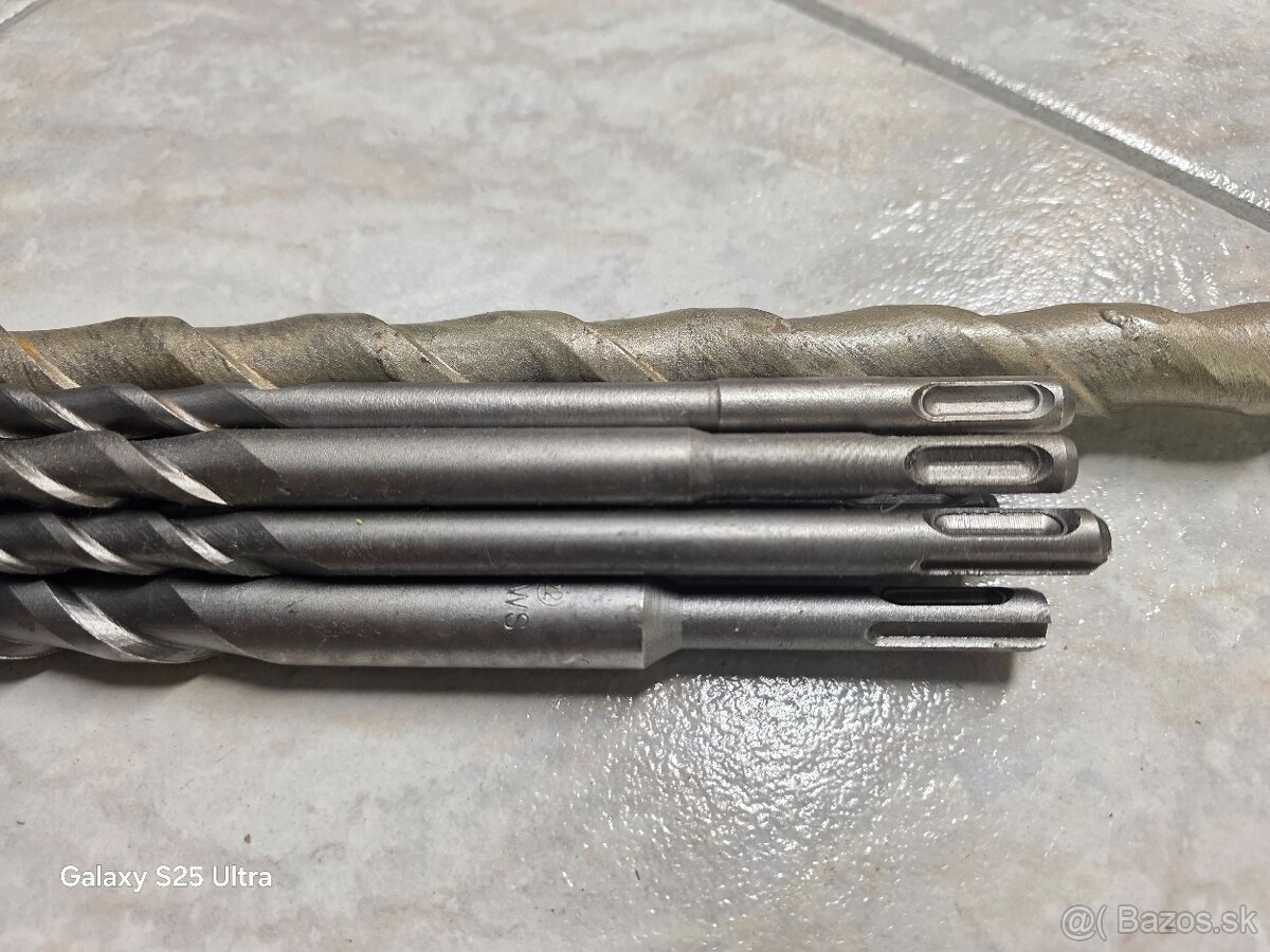 Vrtáky do betónu úplne nové + zánovne - 2